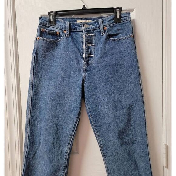 Levi's Wedgie Straight Leg Jeans 28 - Picture 4 of 11